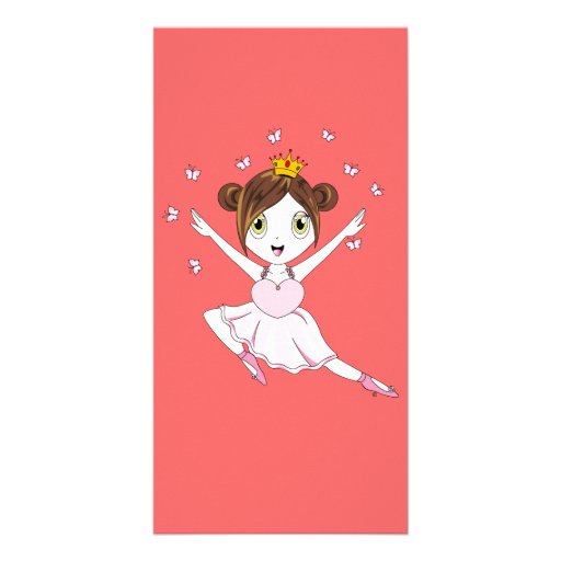 Ballerina Princess Cherry™ Photo Card
