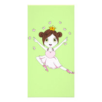 Ballerina Princess Cherry™ Photo Card