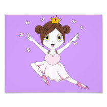 Ballerina Princess Cherry™ Print Photo Art
