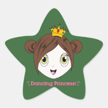 Ballerina Princess Cherry™ Sticker