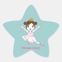 Ballerina Princess Cherry™ Sticker