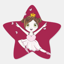 Ballerina Princess Cherry™ Sticker