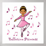 Ballerina Princess Print