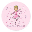 Ballerina Princess stickers