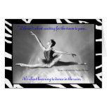 Ballerina Rachel Phillips Card