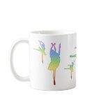 Ballerina - Rainbow 3 Coffee Mugs