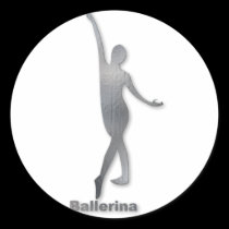 Ballerina stickers