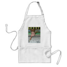 Ballerina Sock Monkey Apron