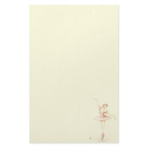 Ballerina Custom Stationery