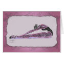Ballerina Stretching In Pink cards by cynthiasballetart Ballerina Stretching In Pink cards