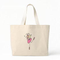 Ballerina Three Stick Figure Bag