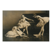 ballerina trio poster posters by amazingvintage ballerina trio poster posters