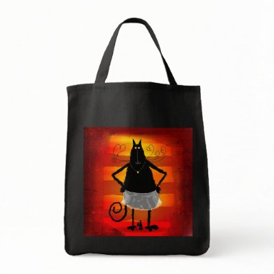 Ballerinakatze Bag by gewitterwolf