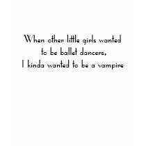 Ballerinas and vampires t-shirts by keithsgirl Ballerinas and vampires t-shirts