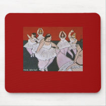 Ballerinas mousepads by DDSO_Org Ballerinas mousepads
