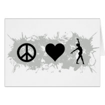 Ballet 1 greeting card