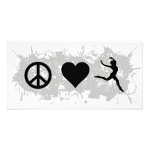 Ballet 4 photo card template