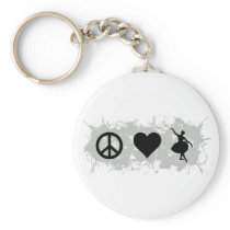 Ballet 6 keychain