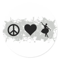 Ballet 6 stickers
