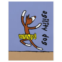 ballet agility dog custom flyer