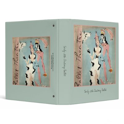 Ballet and Theatre Binder by FirstNightDesign