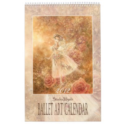 Ballet Art Calendar by StudioMiyabi