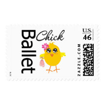 Ballet Chick Postage