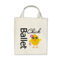 Ballet Chick Tote Bag