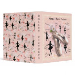 Ballet (customizable) vinyl binder