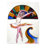 Ballet dance art print by TJ Conway