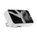 Ballet - Dance - Ballerina 9 - Black & White Laptop Speakers