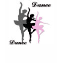 Ballet Dance Layered Ladie's T-Shirt by DizzyDebbie Ballet Dance Layered Ladie's T-Shirt
