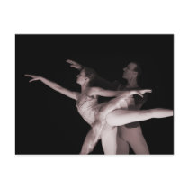 Ballet - Dance Partners 2 - Red Post Cards