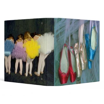 Ballet Dance Shoes Keepsake Binder by malibuitalian