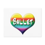 Ballet Dance Stationary & Magnets Post Card