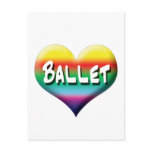 Ballet Dance Stationary & Magnets Postcards