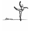 Ballet Dance Tee (Fitted) t-shirts