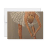 Ballet dancer 1 custom invitation