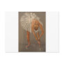 Ballet dancer 1 postcard
