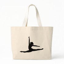 Ballet Dancer Ballerina Canvas Bags