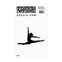 Ballet Dancer Ballerina Postage Stamp