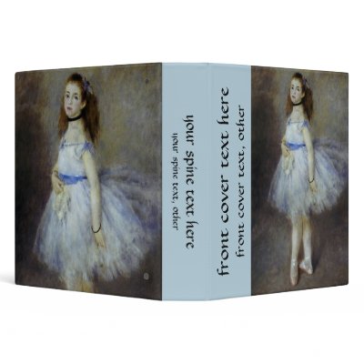 Ballet Dancer by Pierre Auguste Renoir Binder by MasterpieceCafe