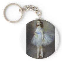 Ballet Dancer by Pierre Auguste Renoir Key Chain