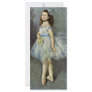 Ballet Dancer By Pierre-Auguste Renoir Customized Rack Card