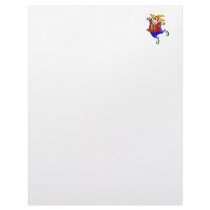 Ballet Dancer Clown Letterhead