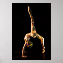 Ballet Dancer Delphine Poster