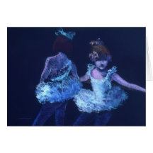 Ballet Dancers Card