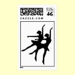 Ballet  Dancers Dance Recital Postage Stamp stamps