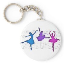 Ballet Day Ballerinas Key Chains