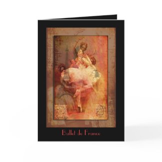 Ballet de France card